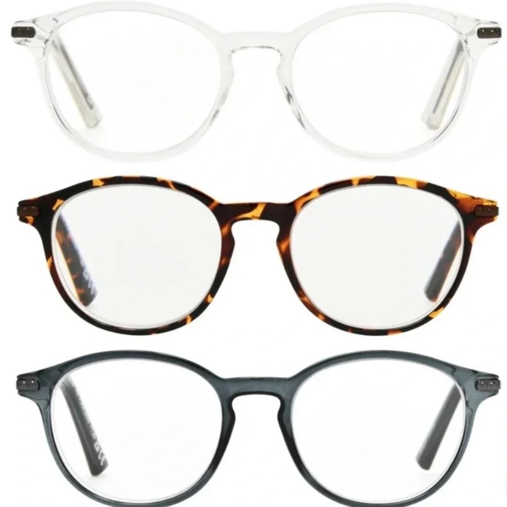Foster Grant Reading Glasses +3.00 Unisex 3 pairs Open Box | Unisex
